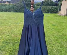Navy Debs Dress