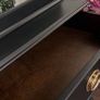 Black Elegant Living Room Cabinet Unit Image 2