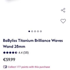 babyliss curling wand
