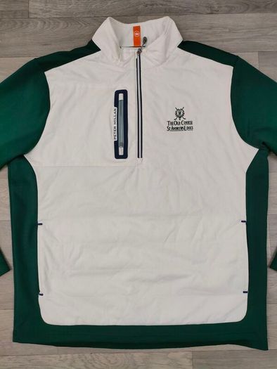 Peter Millar Half Zip Course Jacket Mens Large