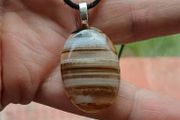 Necklace Banded Calcite
