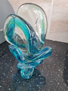 green glass ornament