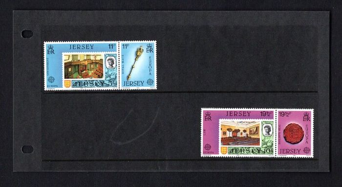 1983 Jersey Europa (Great work of Human Genius) Commemorative Stamps Presentation Pack