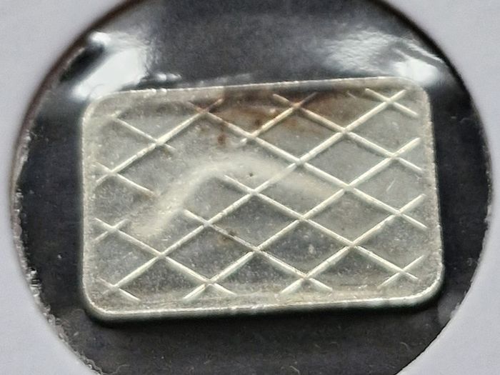 1 gram Silver .999 Bar
