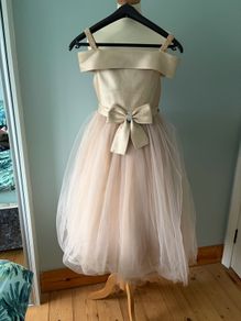 Gold occasion wear dress