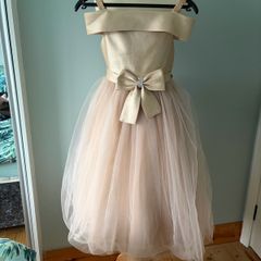 Gold occasion wear dress