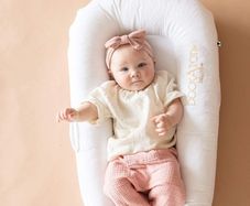 Sleepyhead Deluxe + Dotka Dot Deluxe + Baby Sleeping Pod