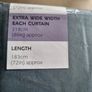 Velvet M&S leopard curtains 86 inch wide 72 inch long Image 2