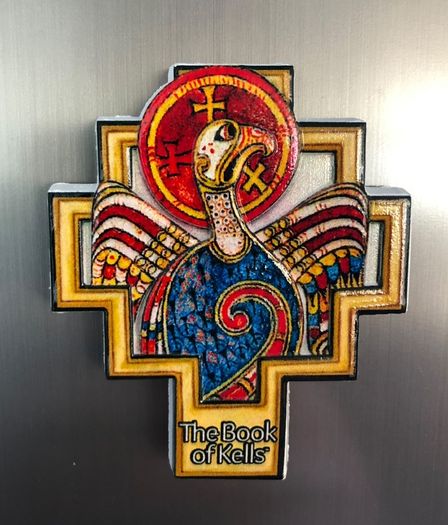 Book of Kells Fridge Magnets Official Trinity College Dublin Irish Souvenir