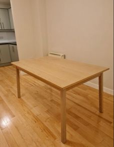 IKEA Extendable Dining Table Oak Wood
