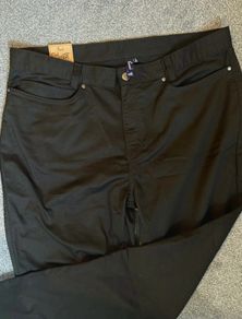 Premier black work trousers
