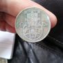 1955 Portugal Silver 10 Escudos Coin Image 2