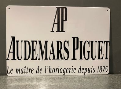 AP Audemars Piguet Tin Metal sign