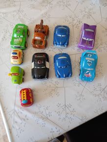 Cars movie vehicles and some