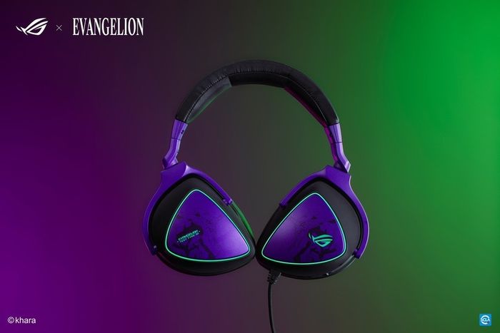 ASUS ROG Evangelion EVA Headset and Keyboard