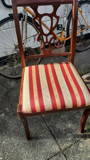 4 x mahogany style Dining Chairs