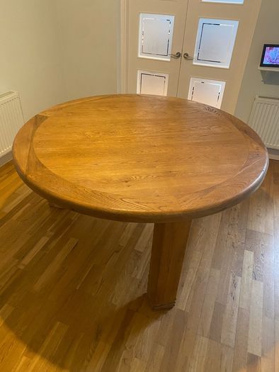 Solid wood kitchen table