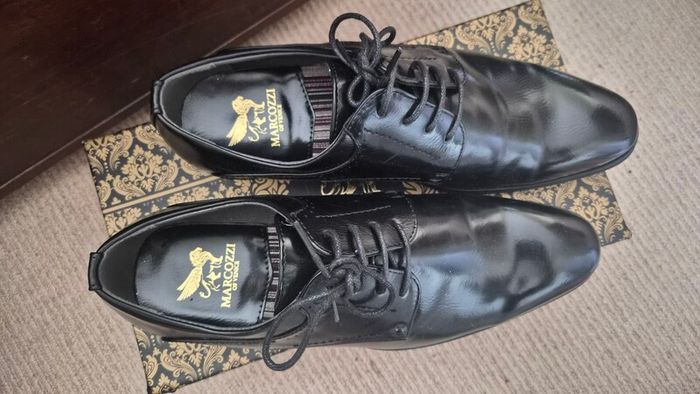 Marcozzi of Venice Stockholm black patent leather shoes