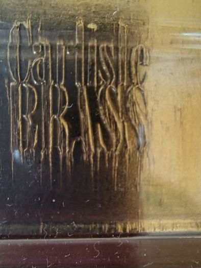 Heavy Brass Letter Plate 10x3 inch with free brass knocker