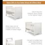 Mamas & Papas Atlas cot bed & Premium Mattress Image 4