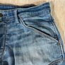 G Star Jeans Mens 30x30 Blue 5620 Double Knee 3D Straight Tapered Vintage Image 3
