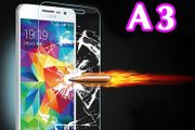 100% Genuine Tempered Glass 9H Screen Protector For Samsung Galaxy A3