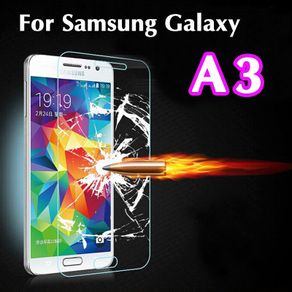 100% Genuine Tempered Glass 9H Screen Protector For Samsung Galaxy A3