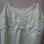 new vintage designer maxi dress/slip with tulle tag attached Image 2
