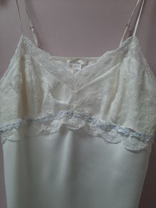 new vintage designer maxi dress/slip tag attached