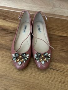 Lk Bennett  Jewel flats. Size 37. Like a new