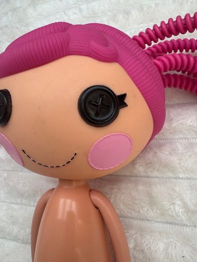 Lalaloopsy Crumbs Sugar Cookie Large approx. 12" Full Size Doll 2009 Silly Hair Used Please see photos