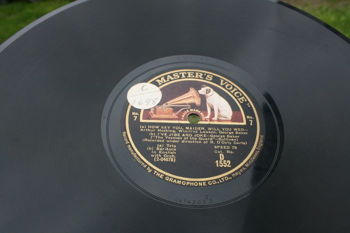 Antique Gramophone records