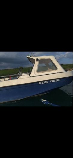 John Dory 17ft fishing boat 75hp Yamaha outboard