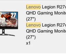 Lenovo legion monitor