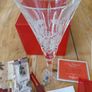 Vintage Limited Edition Six Geese A-Laying Waterford Crystal Flute. Image 6