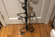 Black iron 6 Wine Bottle  Holder