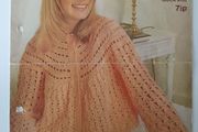 Crochet Pattern - Bed Jacket