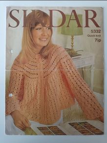 Crochet Pattern - Bed Jacket