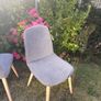 Round table and four chairs Image 2