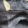 Hobbs Anika linen sleeveless top with tie waist and pineapple print UK8 Image 6