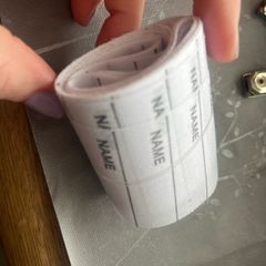 Name tag for school clothes