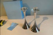 Fabulous Newbridge silverware candle holders