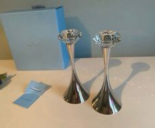 Fabulous Newbridge silverware candle holders