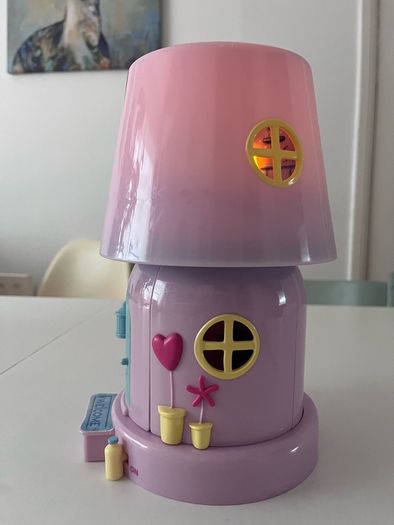 night light teddy bear house