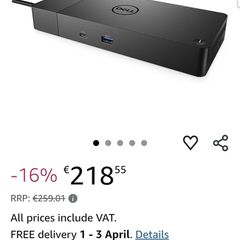 Dell WD19S 180W Docking Station