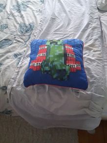 Minecraft cushion