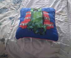 Minecraft cushion