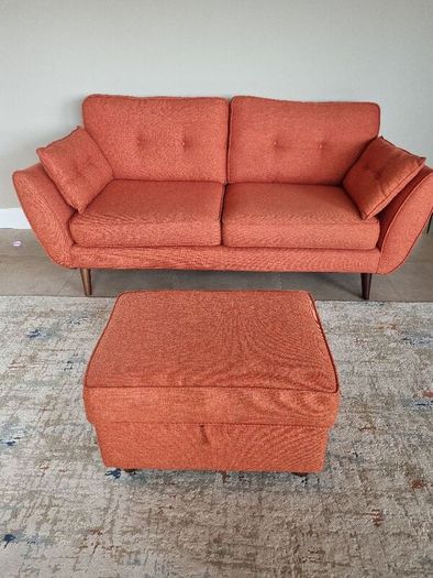 Couch and Footstool