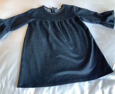 Gorgeous Girls navy smock dress from Mango 5 6 7