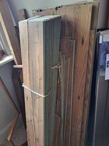 New wooden floor